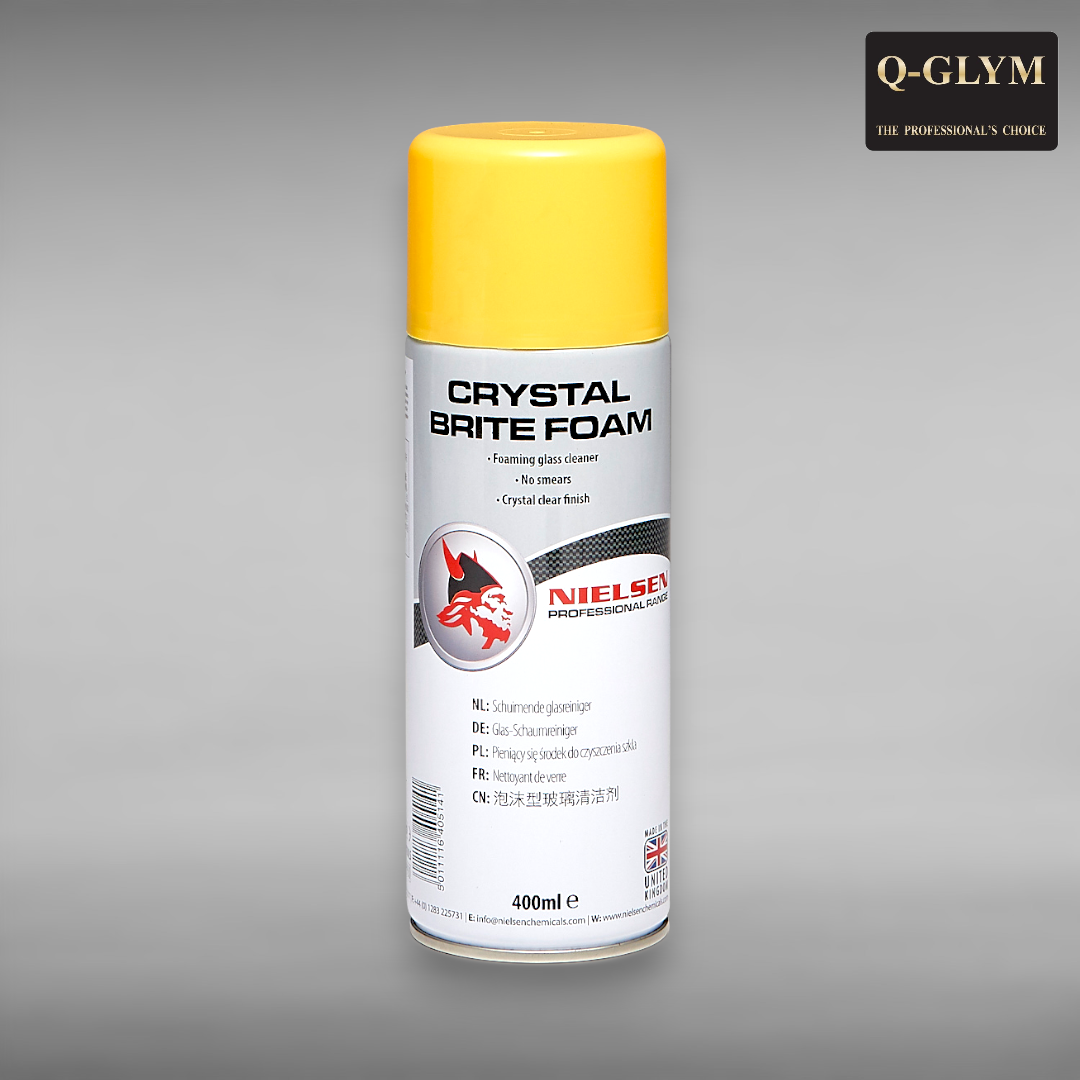 玻璃清潔噴霧 CRYSTAL BRITE FOAM 400ML NIELSEN 尼爾森 英國製造